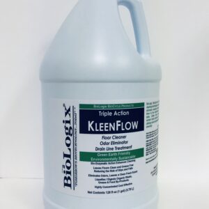 BioLogix Products: KleenFlow - A Bio-Enhanced Floor Cleaner, Odor Eliminator and Drain Line Treatment